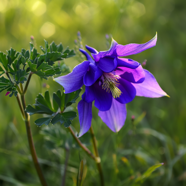 紫花耧斗菜