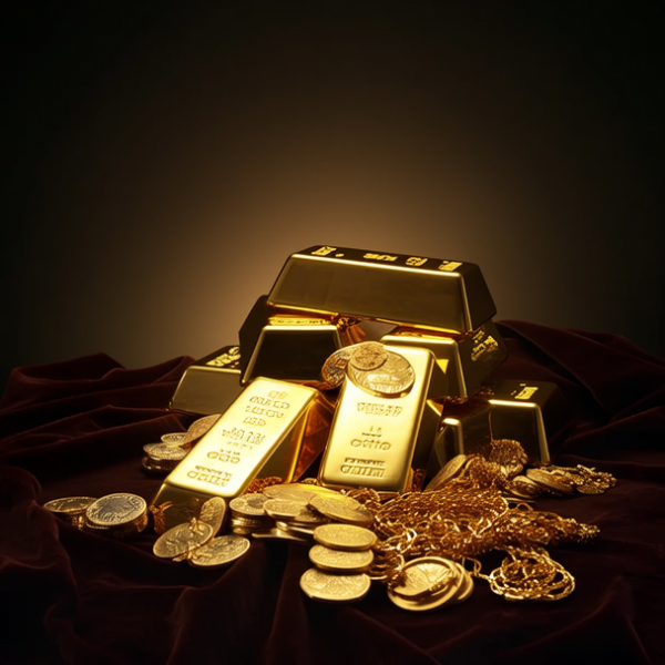 大量黄金图片