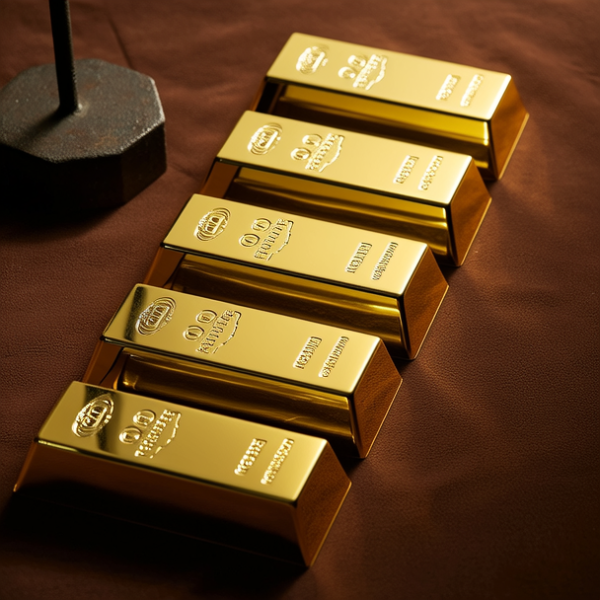 黄金金条图片