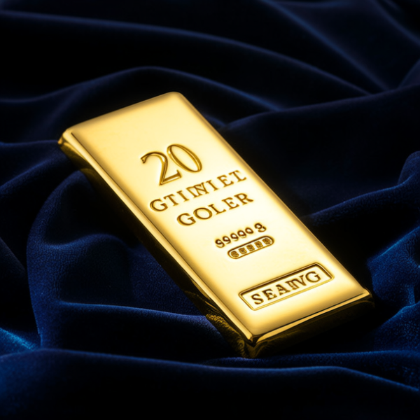 20克金条图片