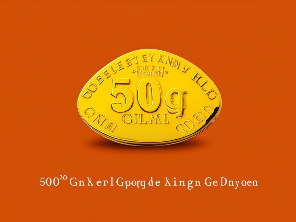 50克的金条图片