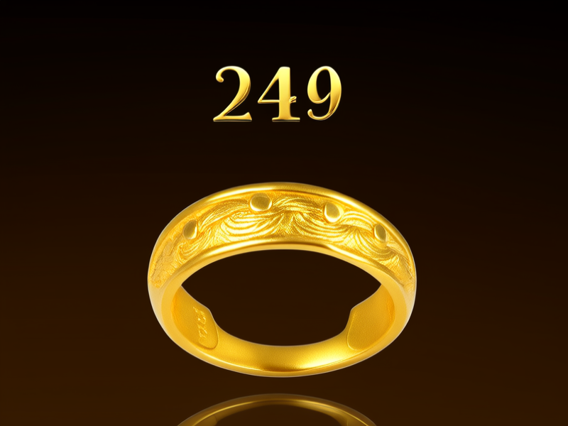 24k金戒指图片