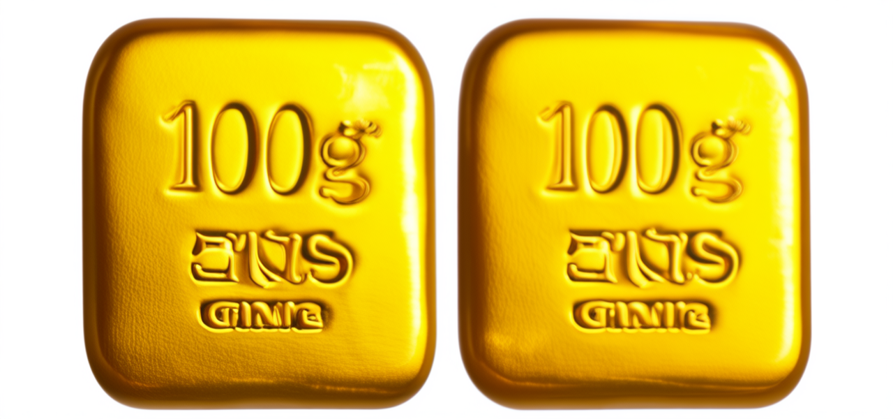 100克的金条图片