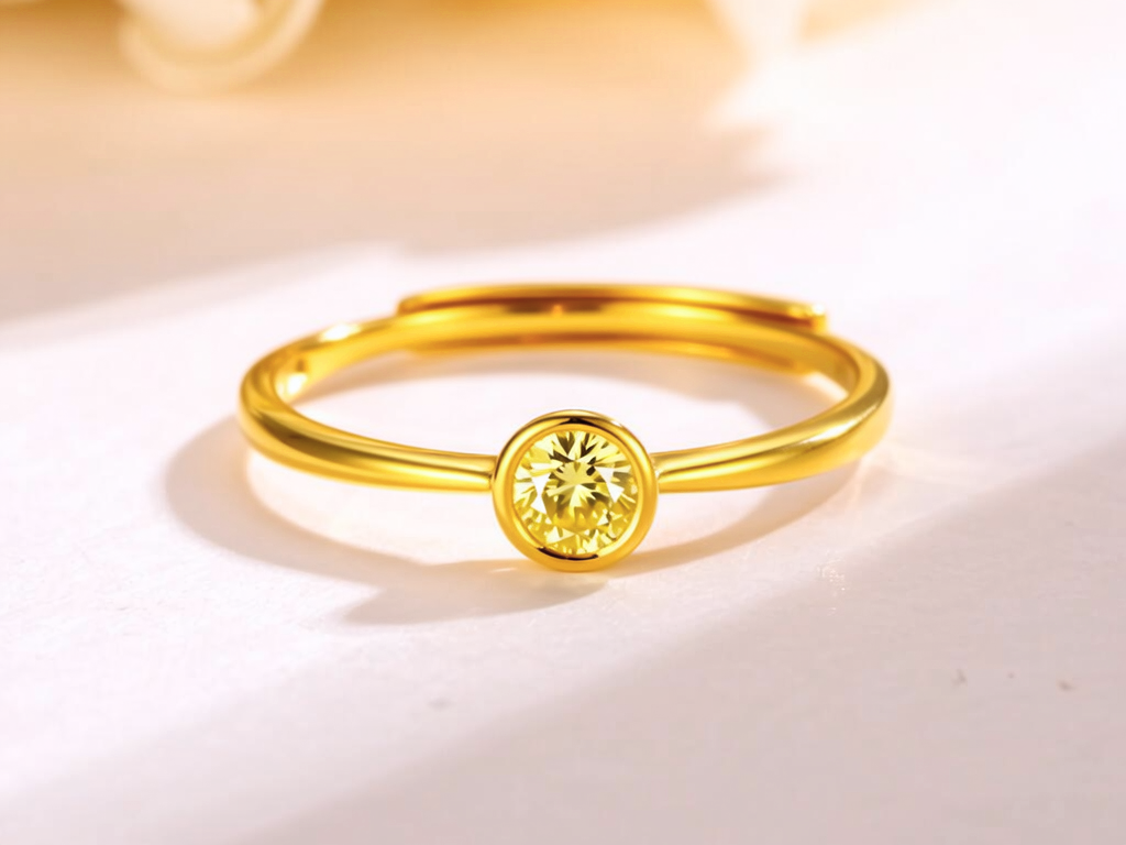 100种黄金戒指图片